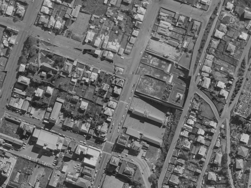 37 Oxford Street from the air, 1970-1974