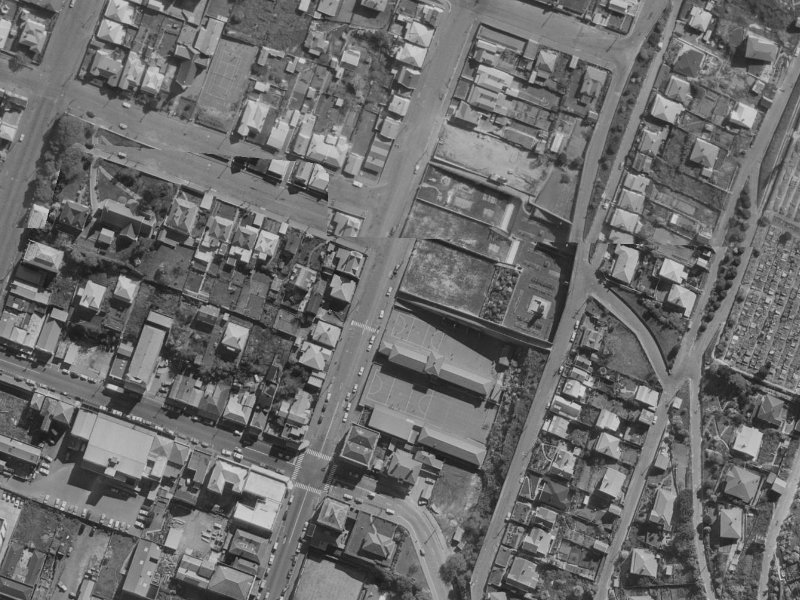 28 Oxford Street from the air, 1970-1974