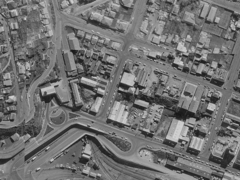 10 Dublin Street from the air, 1970-1974