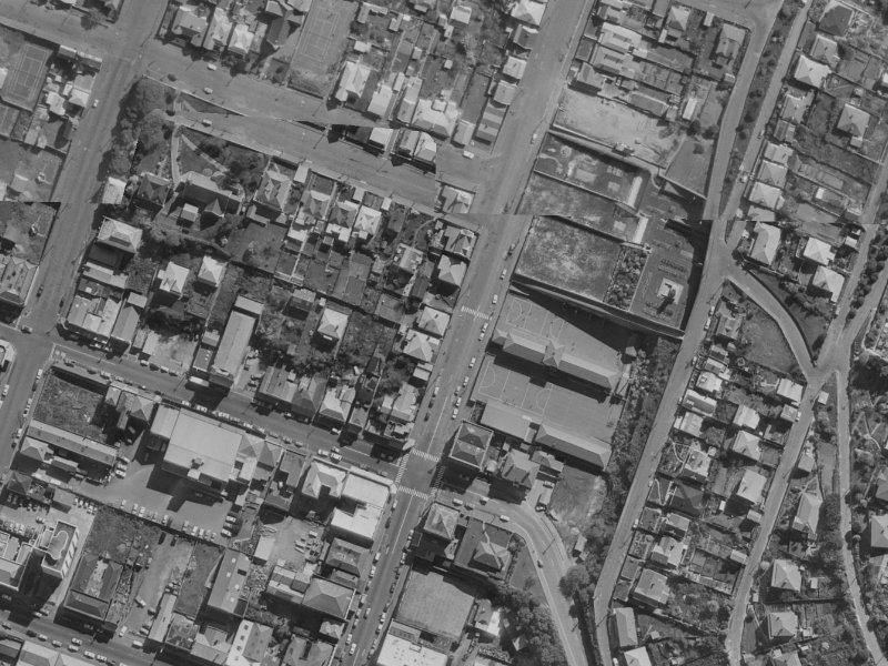 33 Oxford Street from the air, 1970-1974