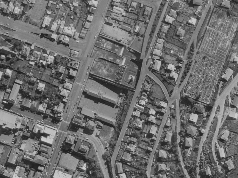 26E Oxford Street from the air, 1970-1974