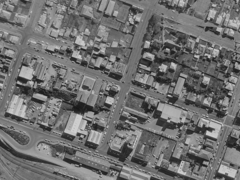 47 London Street from the air, 1970-1974