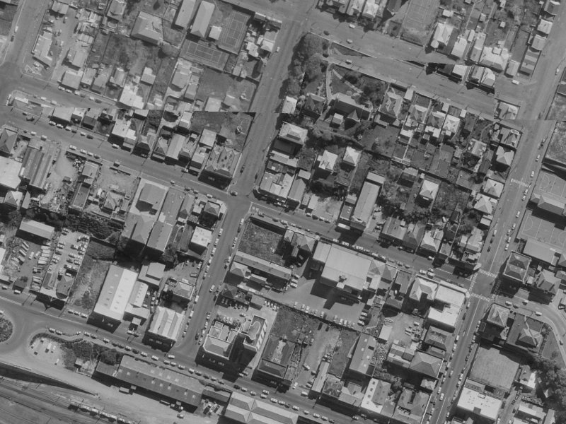 37 London Street from the air, 1970-1974