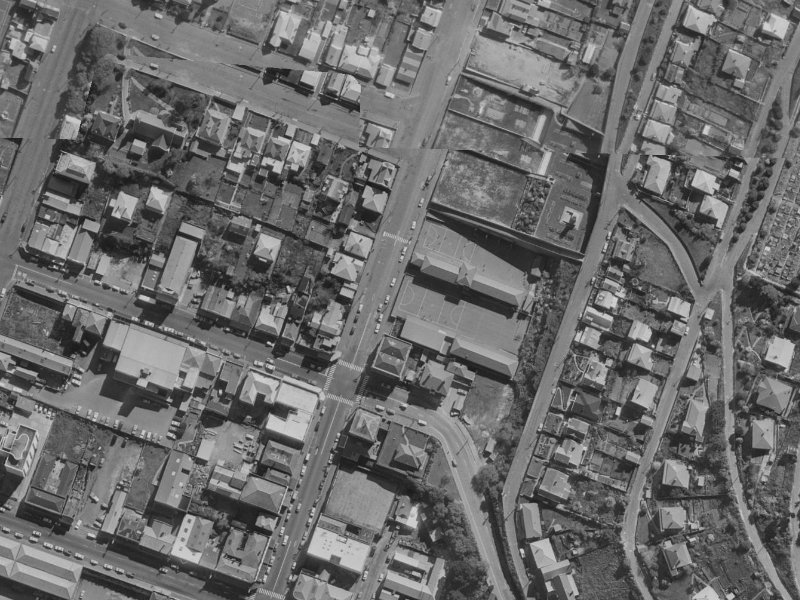 31 Oxford Street from the air, 1970-1974
