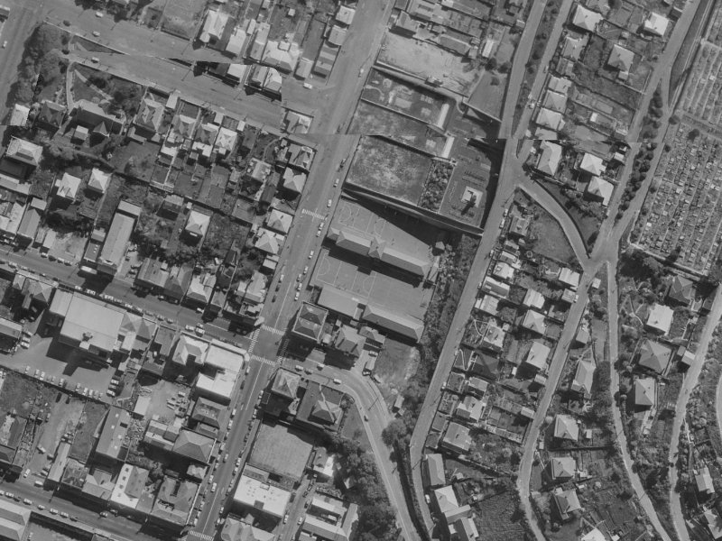 34 Oxford Street from the air, 1970-1974