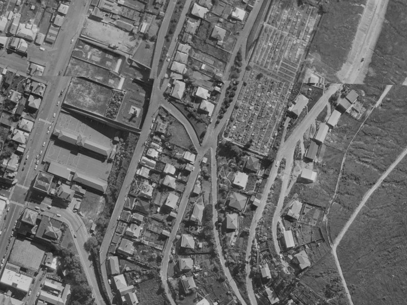 4 Stevensons Steep from the air, 1970-1974