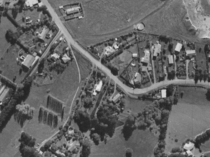 244 Kennedys Bush Road from the air, 1970-1974