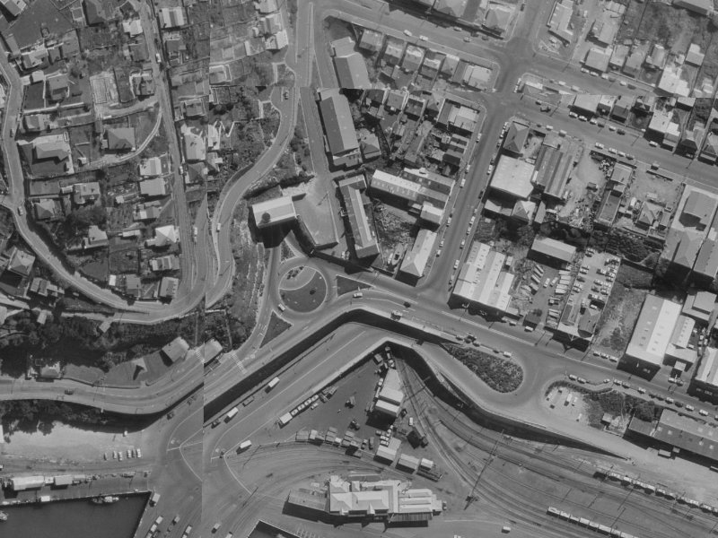 62 Norwich Quay from the air, 1970-1974