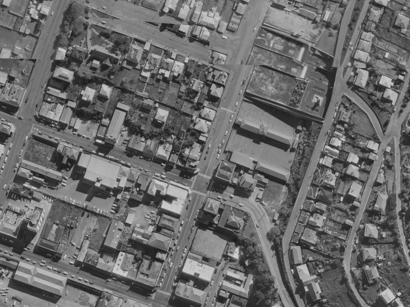 29 Oxford Street from the air, 1970-1974