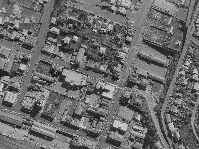 10 London Street from the air, 1970-1974