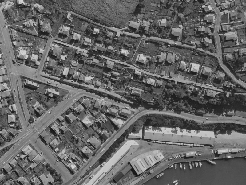 3 Joyce Street from the air, 1970-1974
