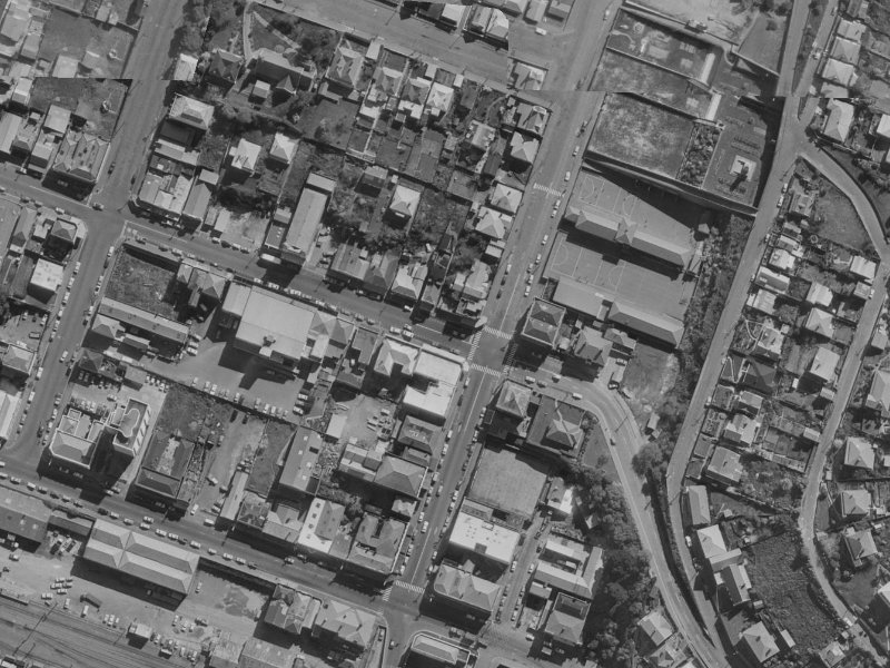 5 London Street from the air, 1970-1974