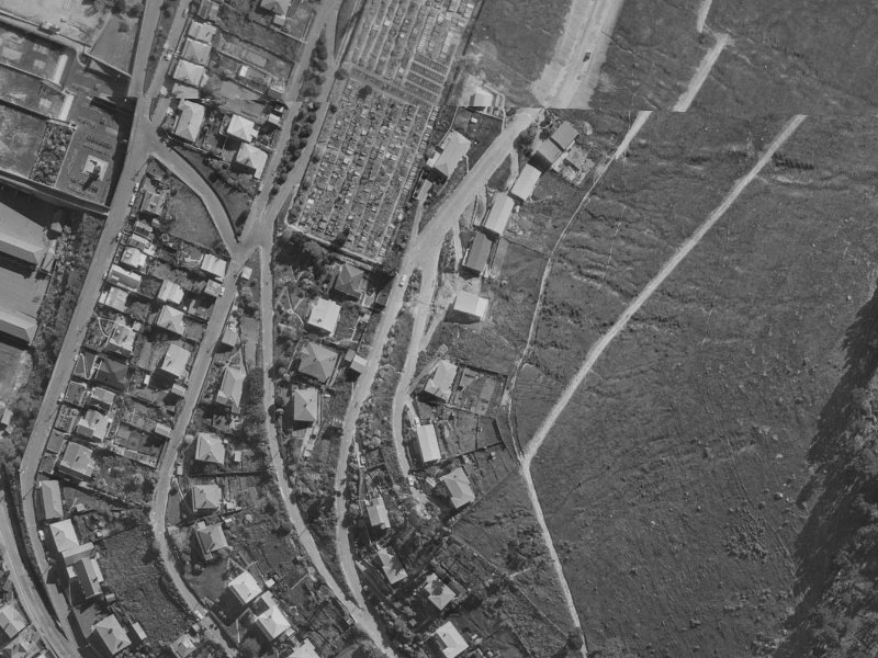 12 Foster Terrace from the air, 1970-1974