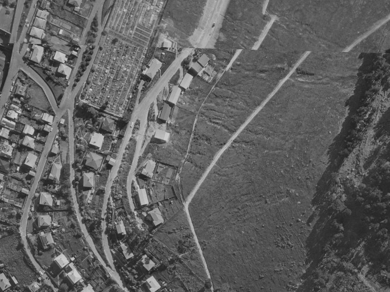 14 Foster Terrace from the air, 1970-1974