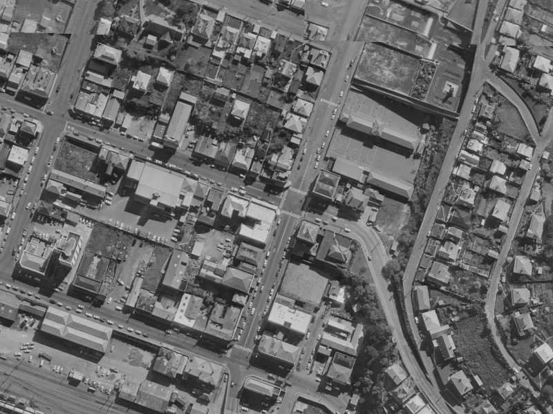3 London Street from the air, 1970-1974