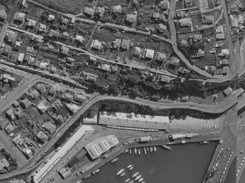 10 Simeon Quay from the air, 1970-1974
