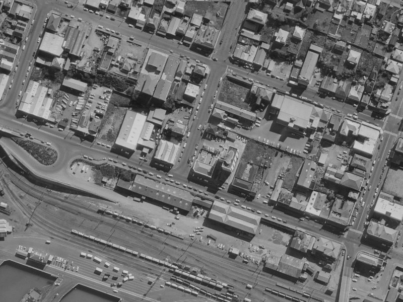10 Canterbury Street from the air, 1970-1974