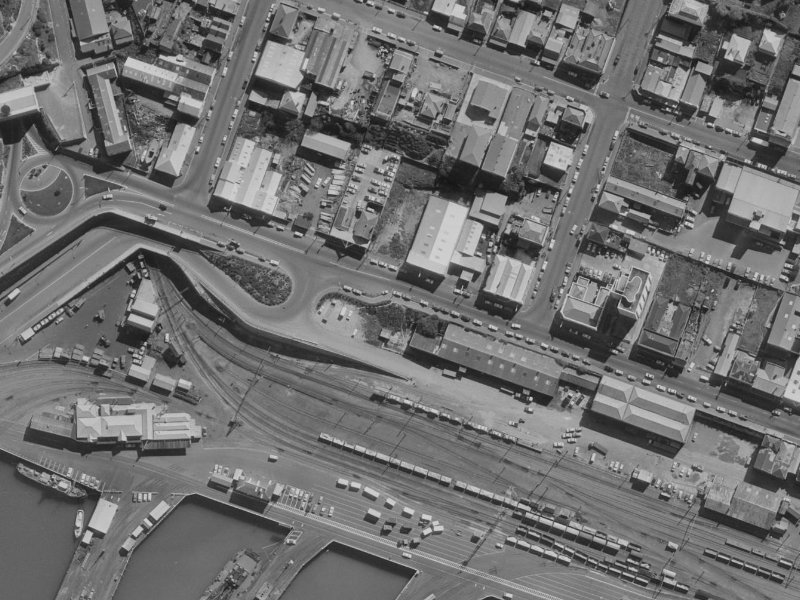 44 Norwich Quay from the air, 1970-1974
