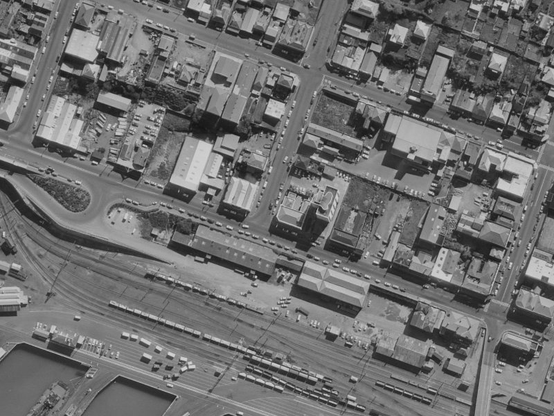 34 Norwich Quay from the air, 1970-1974