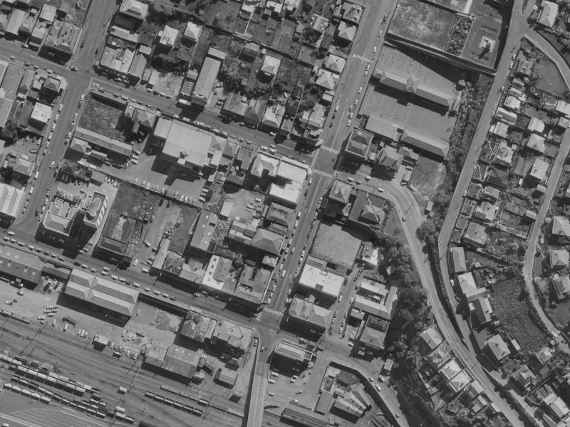 19 Oxford Street from the air, 1970-1974