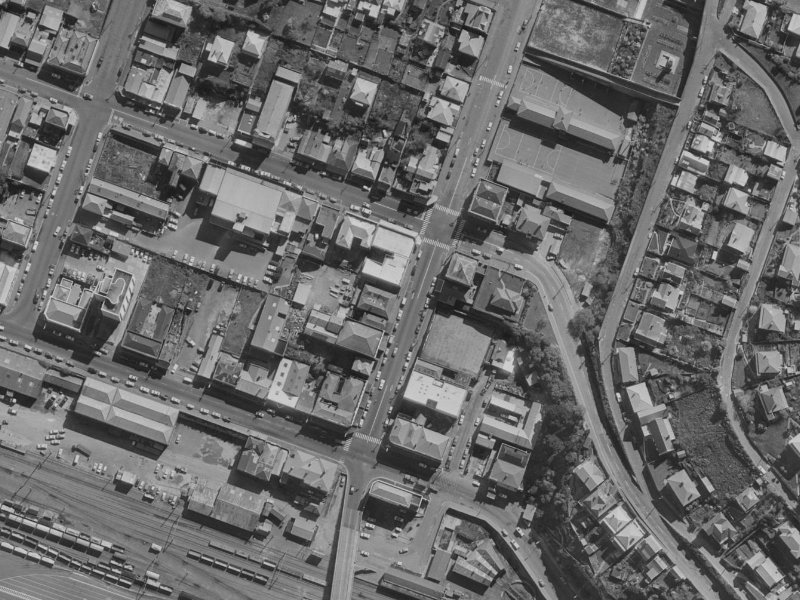 17 Oxford Street from the air, 1970-1974