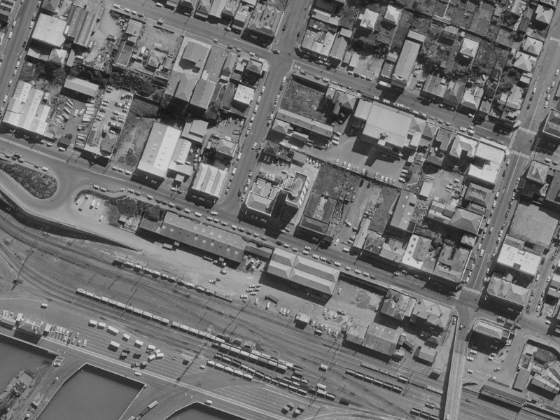 32 Norwich Quay from the air, 1970-1974
