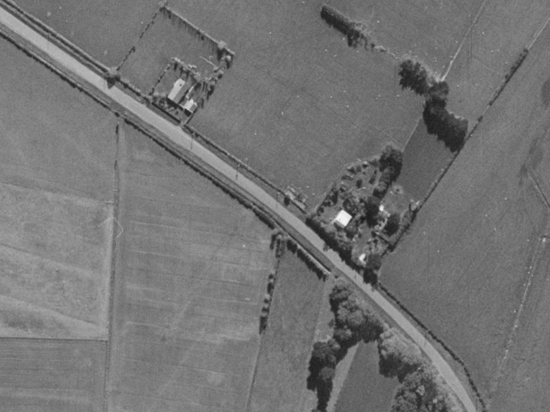39 Old Taitapu Road from the air, 1970-1974