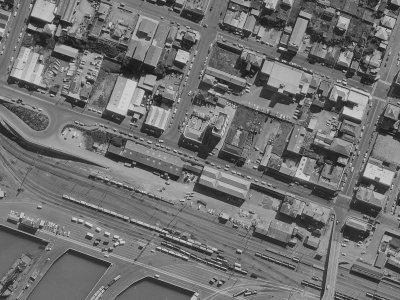 Norwich Quay from the air, 1970-1974