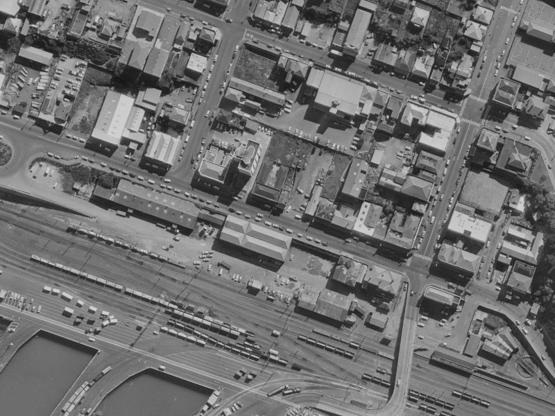 24 Norwich Quay from the air, 1970-1974