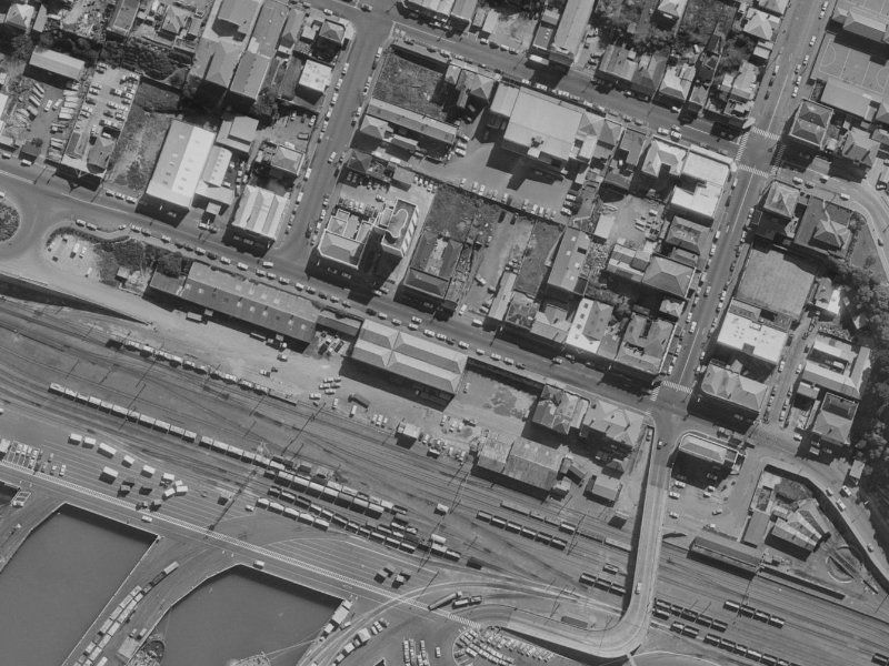 23 Norwich Quay from the air, 1970-1974