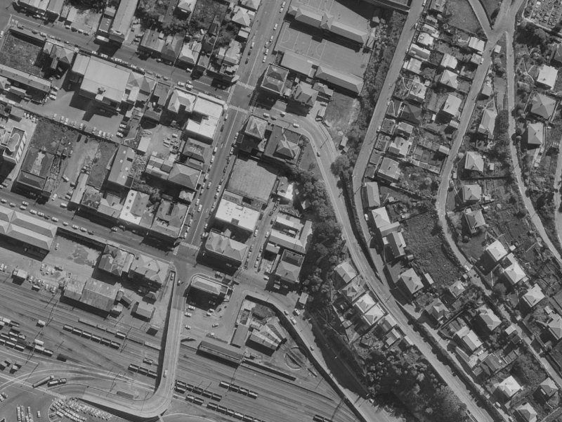 4 Donald Street from the air, 1970-1974