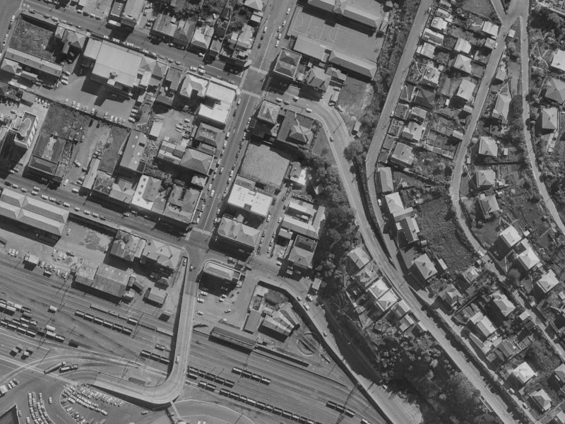 2 Donald Street from the air, 1970-1974