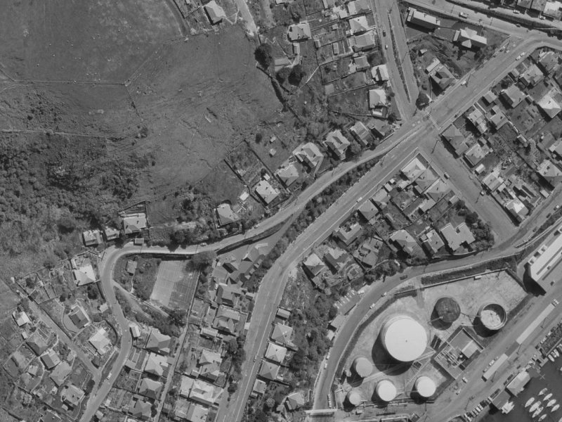 12 Cressy Terrace from the air, 1970-1974