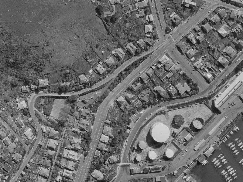 21 Brittan Terrace from the air, 1970-1974