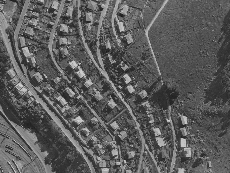 Randolph Terrace from the air, 1970-1974