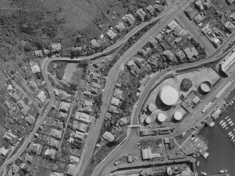 27 Brittan Terrace from the air, 1970-1974