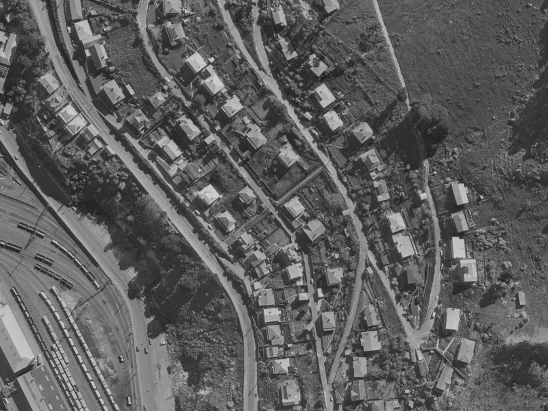35 Reserve Terrace from the air, 1970-1974