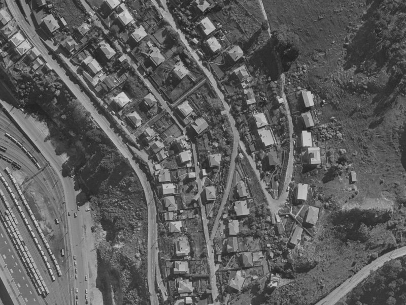 29B Reserve Terrace from the air, 1970-1974