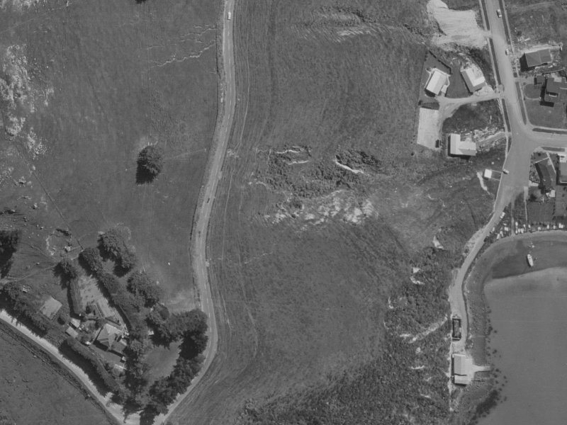113–163 Governors Bay Road from the air, 1970-1974