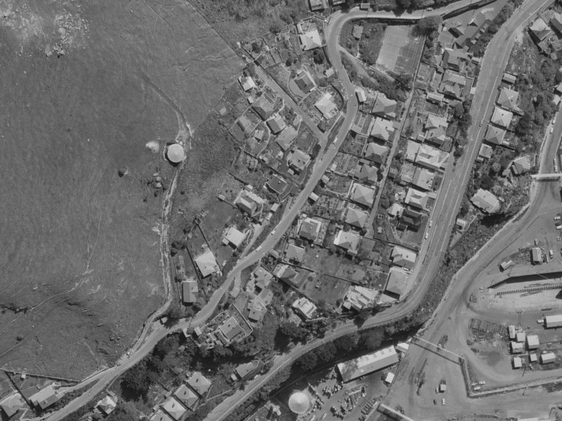 23 Cressy Terrace from the air, 1970-1974
