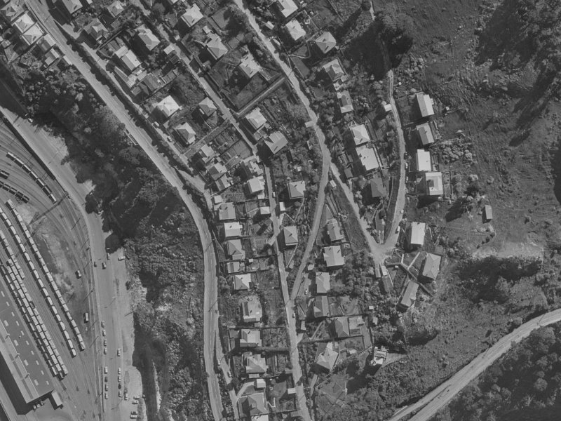 12 Reserve Terrace from the air, 1970-1974