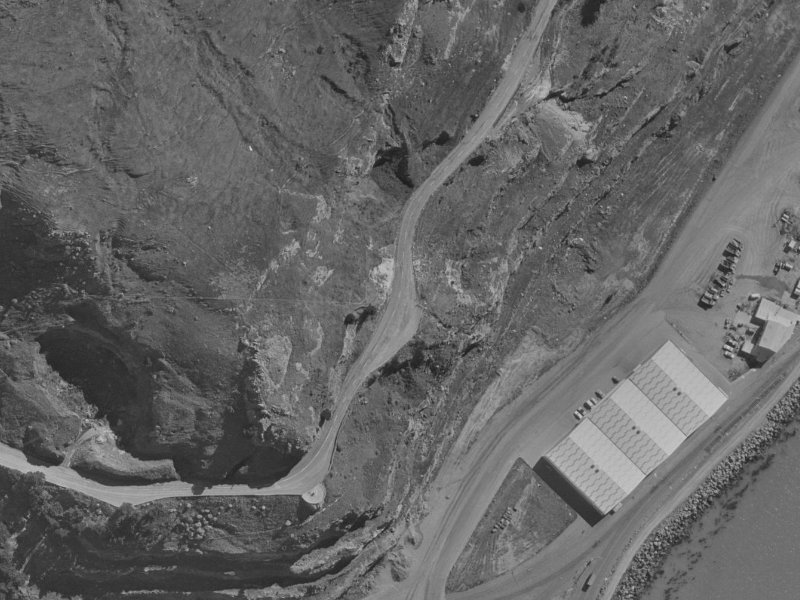 57-61 Sumner Road from the air, 1970-1974