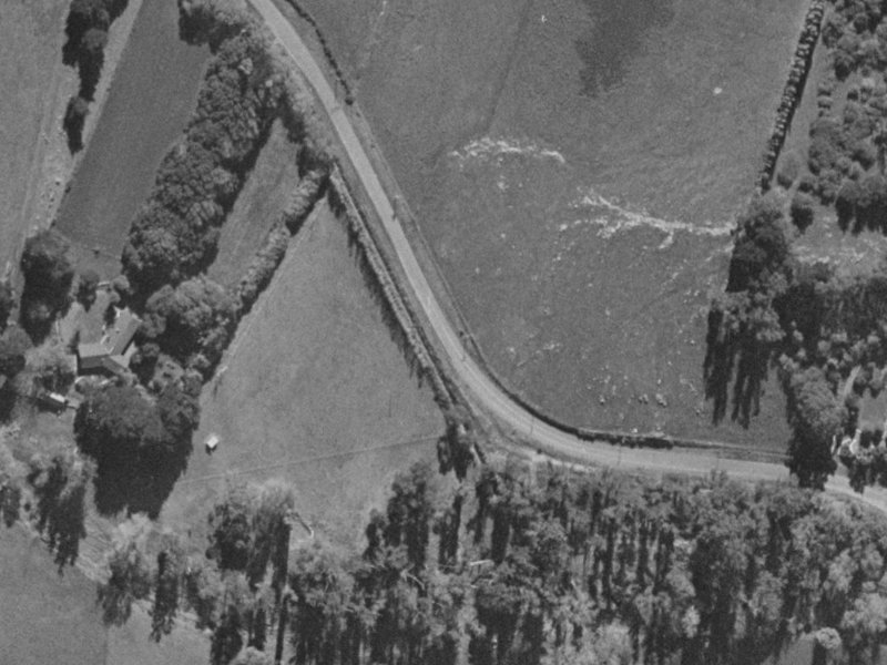 78–90 Old Tai Tapu Road from the air, 1970-1974