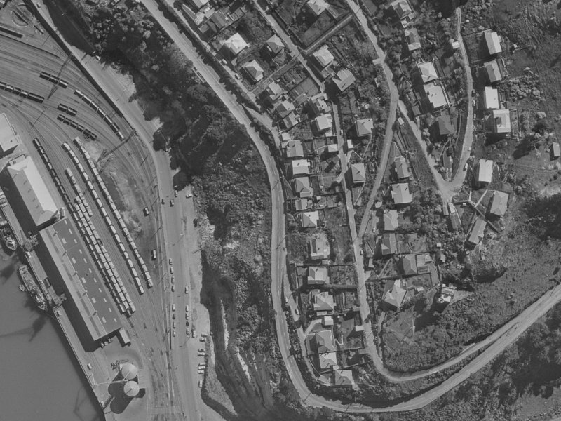 45 Sumner Road from the air, 1970-1974