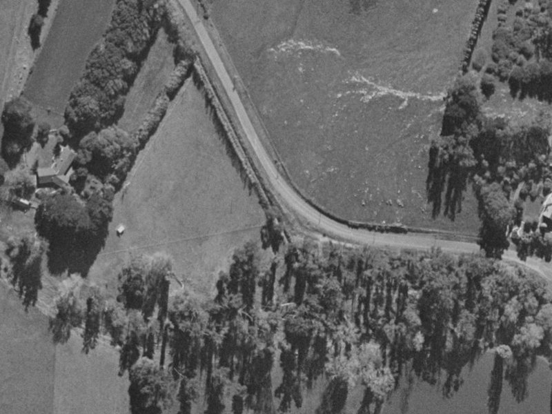 86 Old Tai Tapu Road from the air, 1970-1974