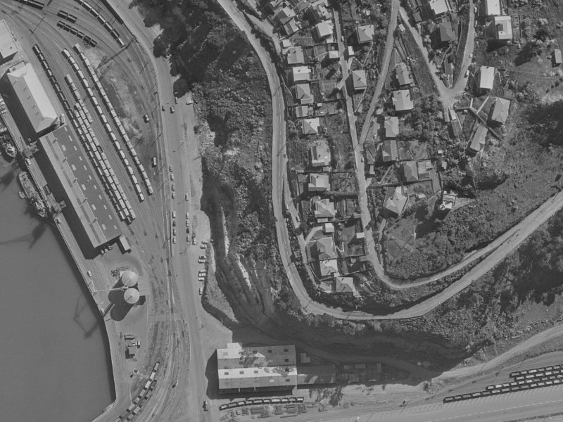 55 Sumner Road from the air, 1970-1974
