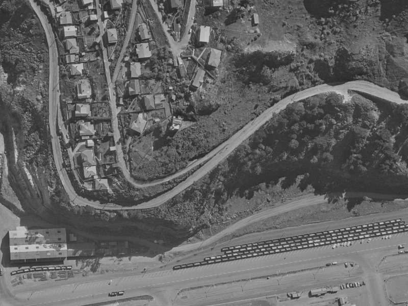 1-11 Reserve Terrace from the air, 1970-1974