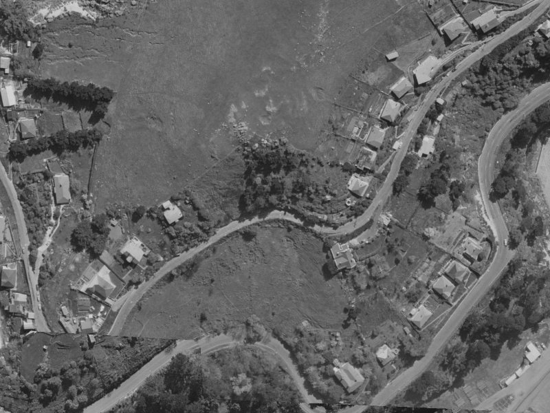 55 Cressy Terrace from the air, 1970-1974