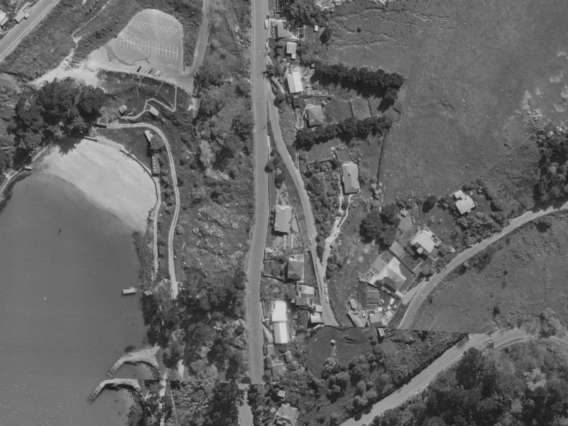 Cressy Terrace from the air, 1970-1974