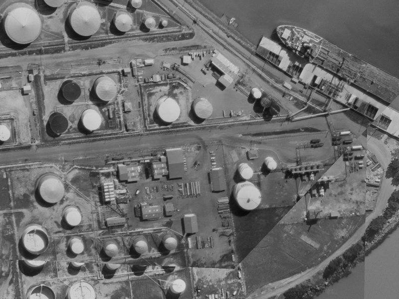 Charlotte Jane Quay from the air, 1970-1974